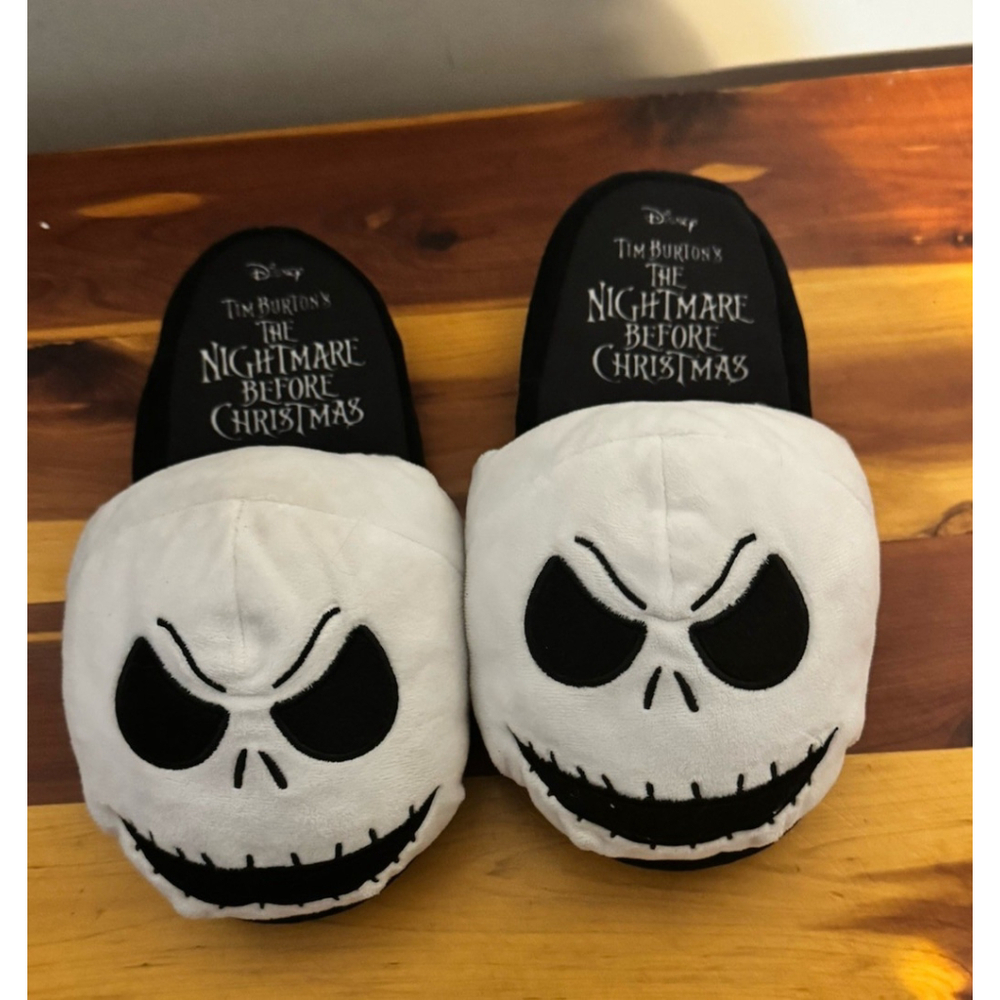 Disney The Nightmare Before Christmas Jack Plush Women’s Slippers Size Med 7-8